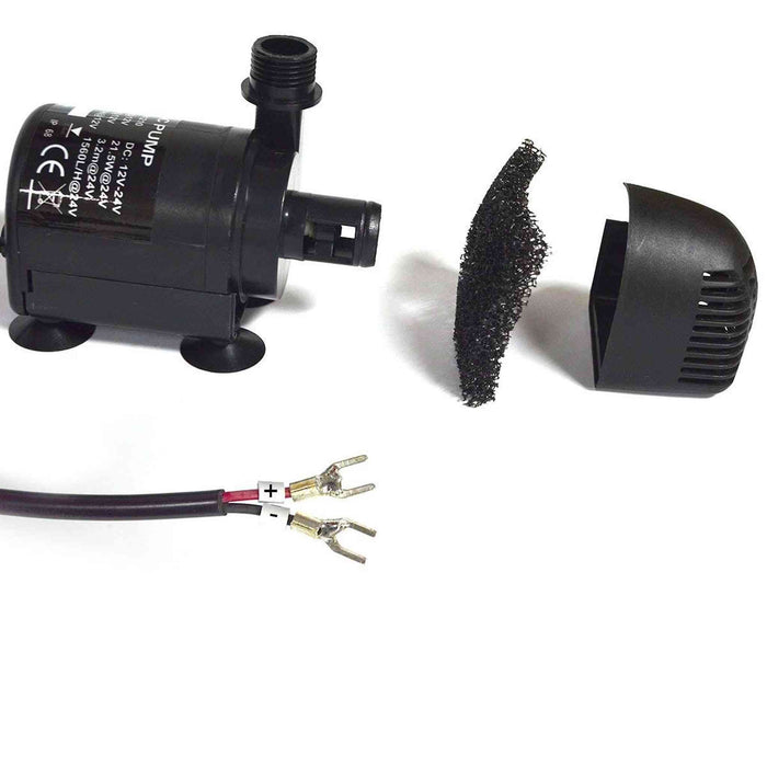 ACOPOWER | Solar Water Pump Kit-410GPH Submersible Pump and 20W Solar Panel