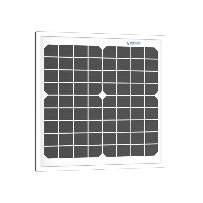ACOPower | 10 Watt 12 Volt Monocrystalline Solar Panel
