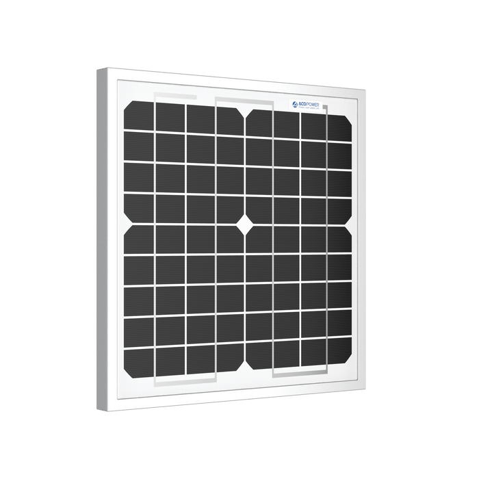 ACOPower | 10 Watt 12 Volt Monocrystalline Solar Panel