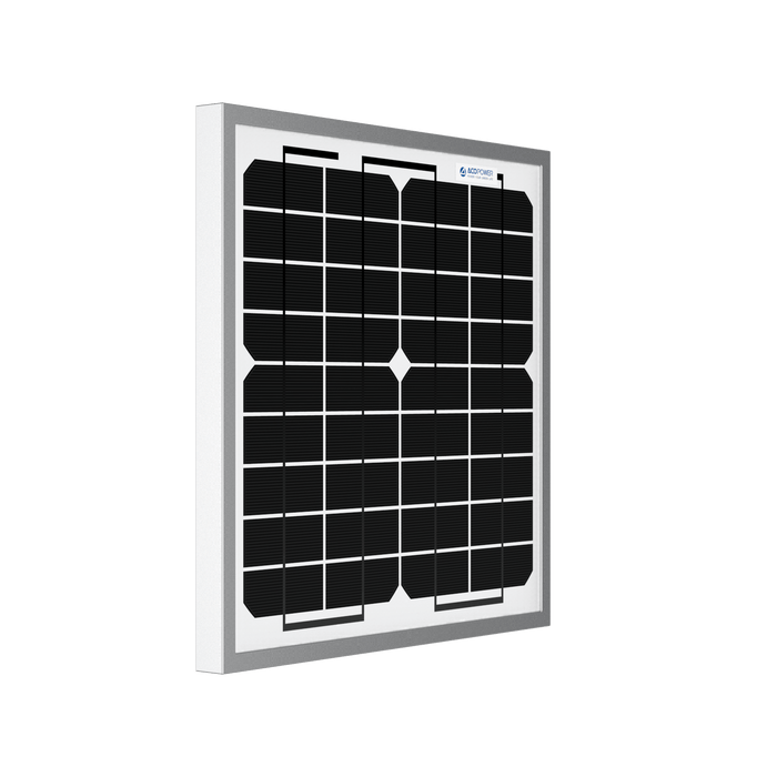ACOPower | 10 Watt 12 Volt Monocrystalline Solar Panel