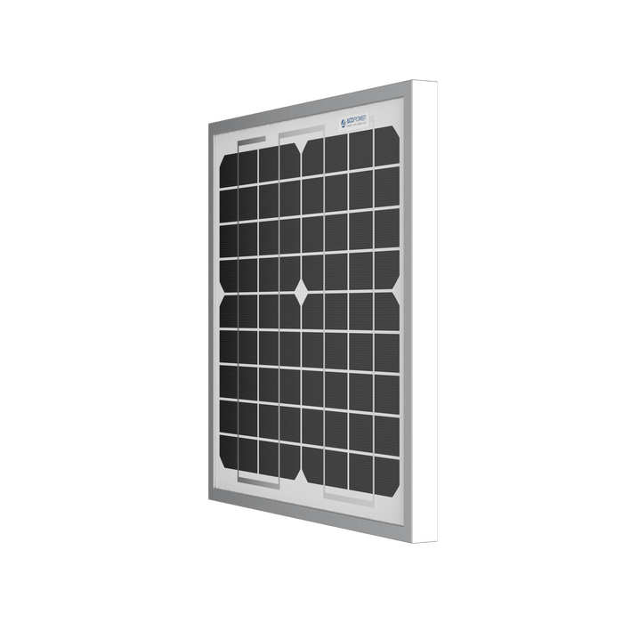 ACOPower | 10 Watt 12 Volt Monocrystalline Solar Panel