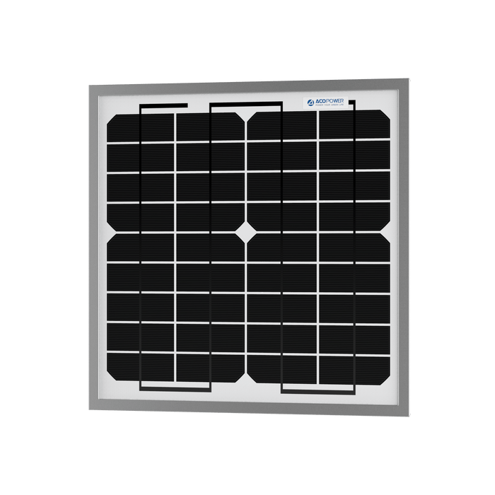 ACOPower | 10 Watt 12 Volt Monocrystalline Solar Panel