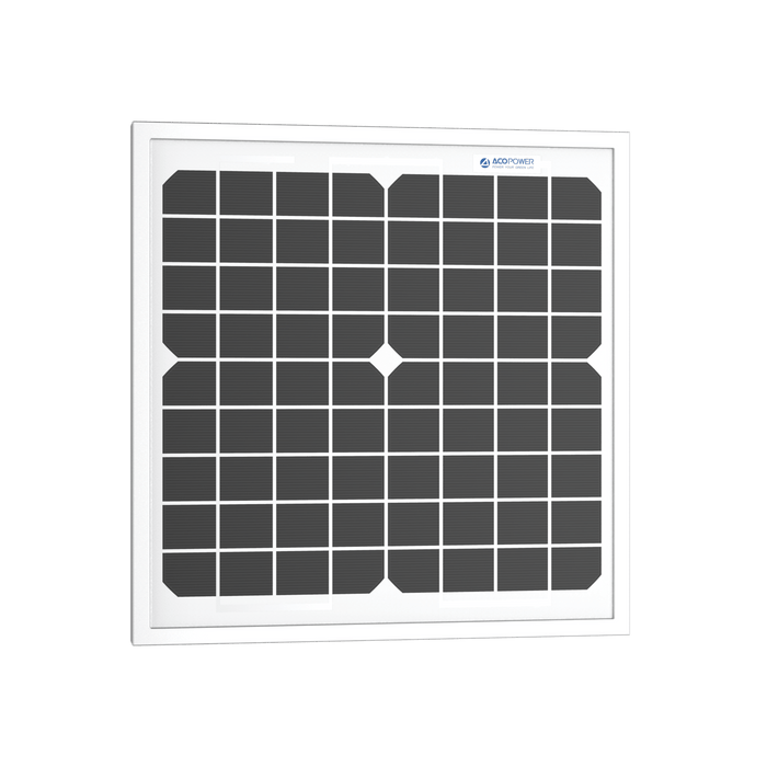 ACOPower | 10 Watt 12 Volt Monocrystalline Solar Panel