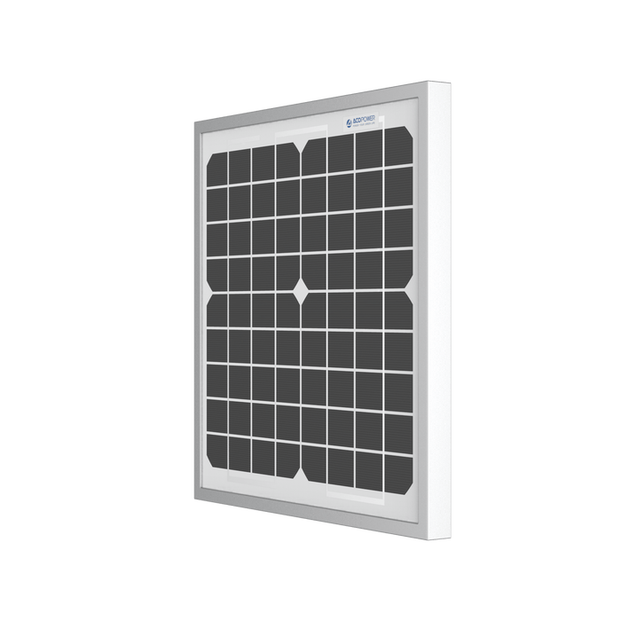 ACOPower | 10 Watt 12 Volt Monocrystalline Solar Panel