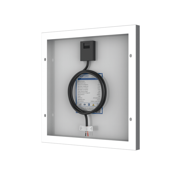 ACOPower | 10 Watt 12 Volt Monocrystalline Solar Panel