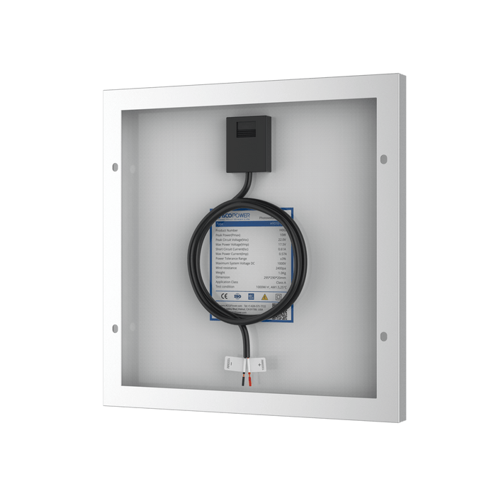 ACOPower | 10 Watt 12 Volt Monocrystalline Solar Panel