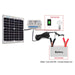 ACOPower | 10W 12V Solar Charger Kit, 5A Charge Controller with Alligator Clips