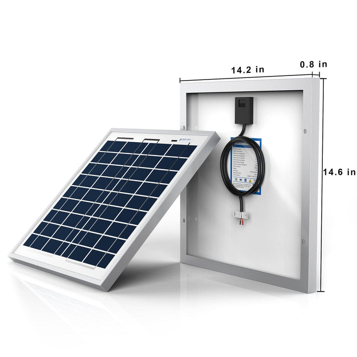 ACOPower | 15 Watt 12 Volt Polycrystalline Solar Panel