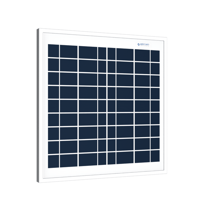 ACOPower | 15 Watt 12 Volt Polycrystalline Solar Panel