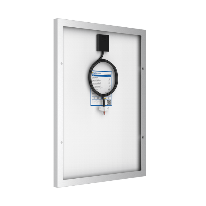 ACOPower | 20 Watt 12 Volt Monocrystalline Solar Panel