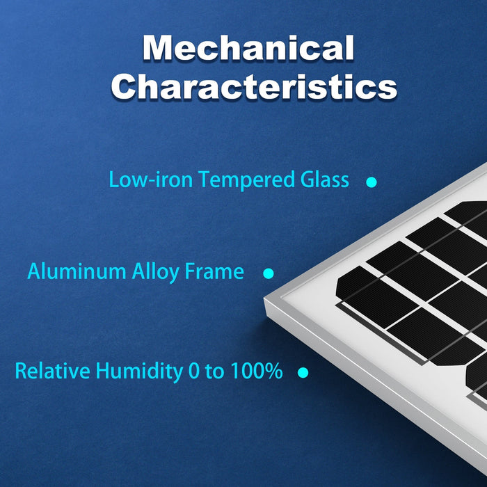 ACOPower | 20 Watt 12 Volt Monocrystalline Solar Panel
