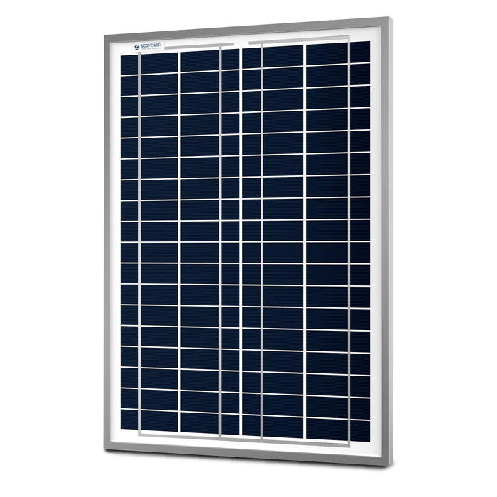 ACOPower | 25 Watt 12 Volt Polycrystalline Solar Panel