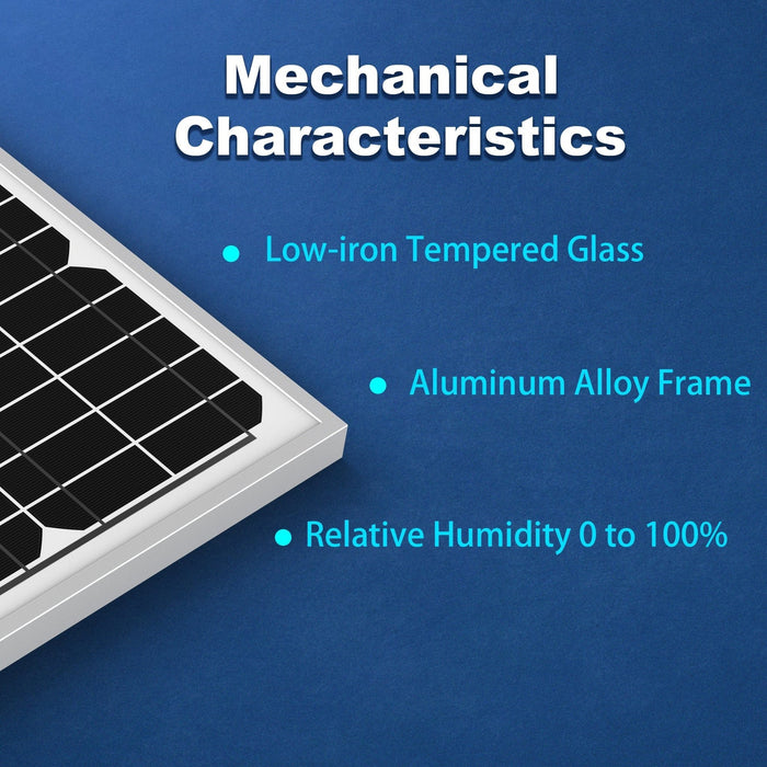 ACOPower | 30 Watt 12 Volt Monocrystalline Solar Panel
