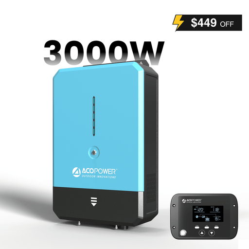 ACOPower | 3000W/12V All-in-One Pure Sine Wave Hybrid Solar Charger Inverter image 1