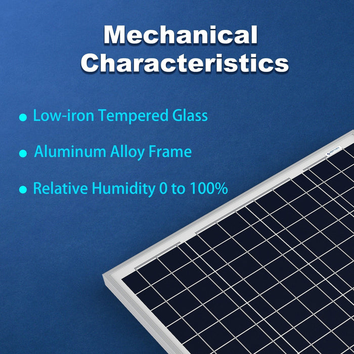 ACOPower | 50 Watt 12 Volt Monocrystalline Solar Panel