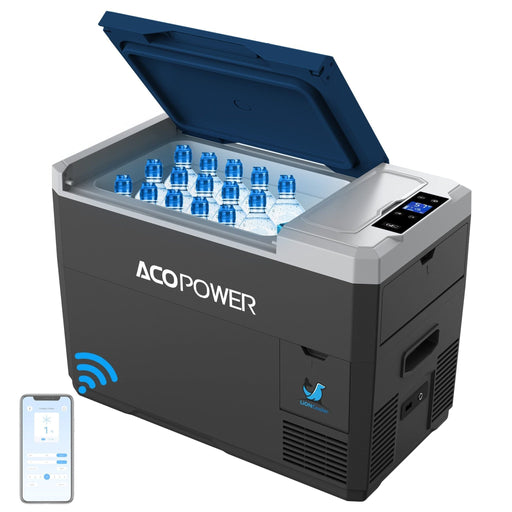 ACOPower | LiONCooler Mini Solar Powered Car Fridge Freezer, 29 Quarts image 1