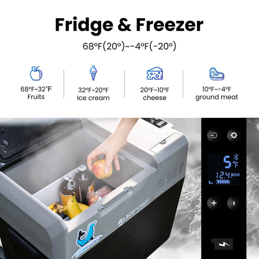 ACOPower | LiONCooler Pro Portable Solar Fridge Freezer——30L,40L,50L