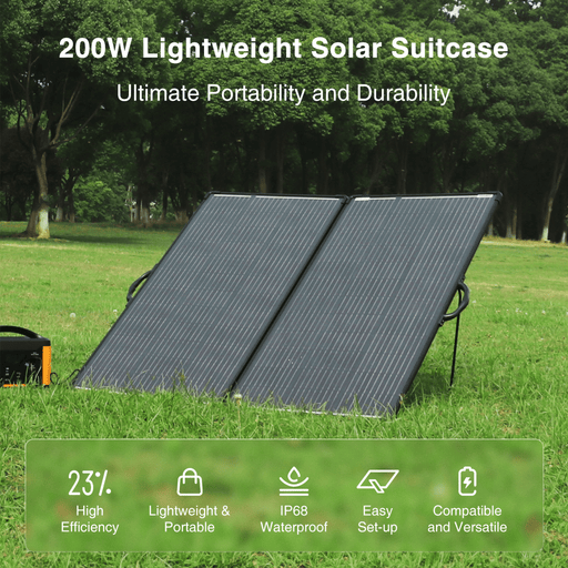 ACOPower | PLK Portable Solar Panel Kit, Lightweight 20A Charge Controller - 200W/100W image 2