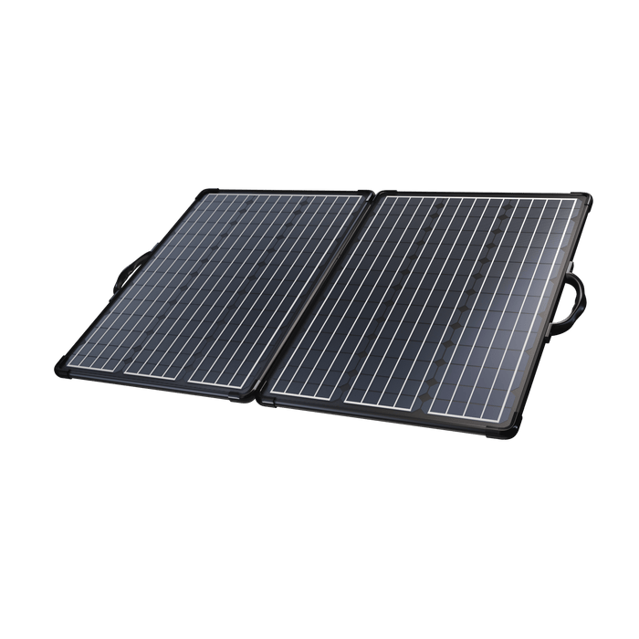 ACOPower | Plk 120W Portable Solar Panel Kit, Lightweight Briefcase with 20A Charge Controller