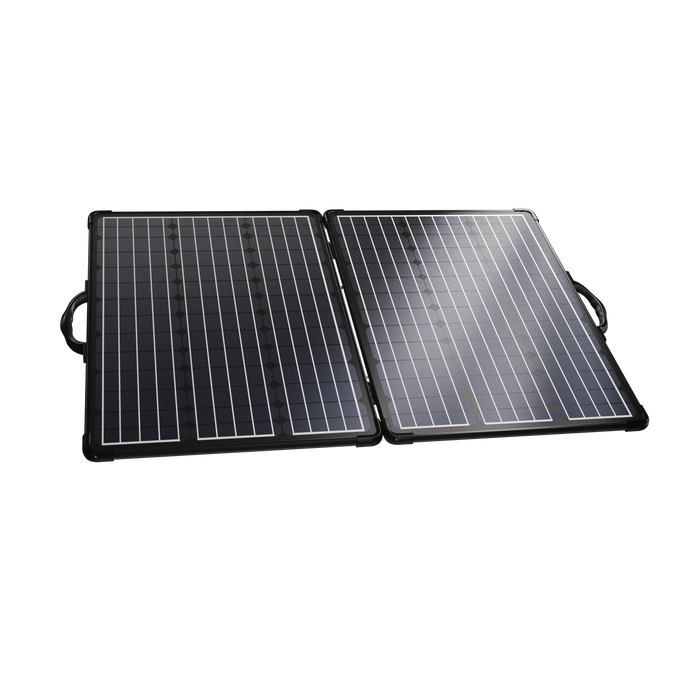 ACOPower | Plk 120W Portable Solar Panel Kit, Lightweight Briefcase with 20A Charge Controller