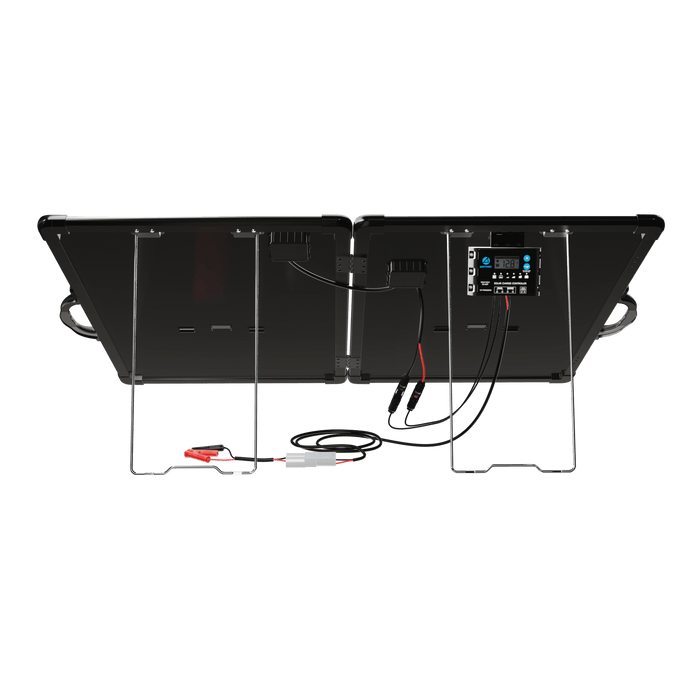 ACOPower | Plk 120W Portable Solar Panel Kit, Lightweight Briefcase with 20A Charge Controller