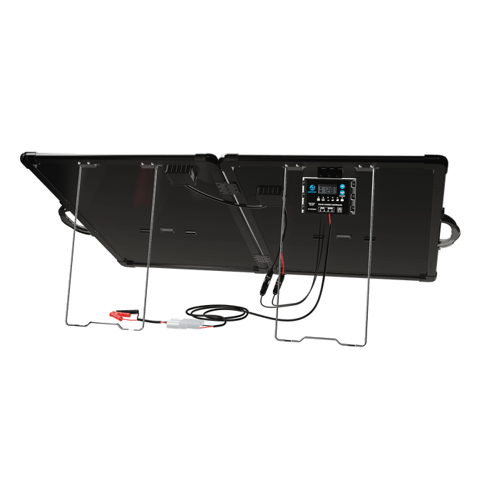 ACOPower | Plk 120W Portable Solar Panel Kit, Lightweight Briefcase with 20A Charge Controller