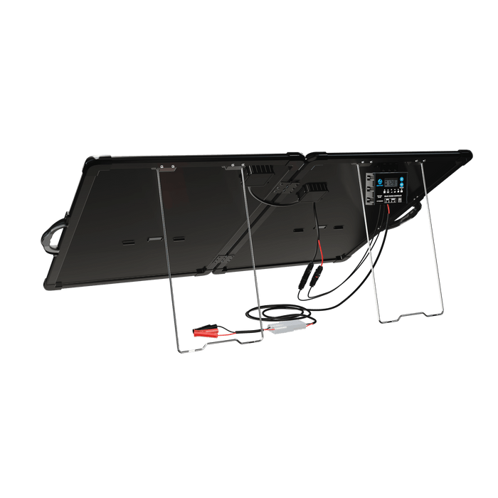 ACOPower | Plk 120W Portable Solar Panel Kit, Lightweight Briefcase with 20A Charge Controller