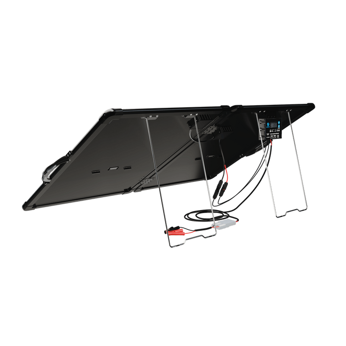 ACOPower | Plk 120W Portable Solar Panel Kit, Lightweight Briefcase with 20A Charge Controller