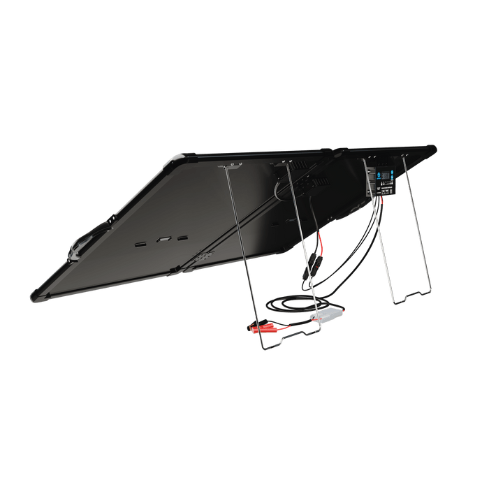ACOPower | Plk 120W Portable Solar Panel Kit, Lightweight Briefcase with 20A Charge Controller