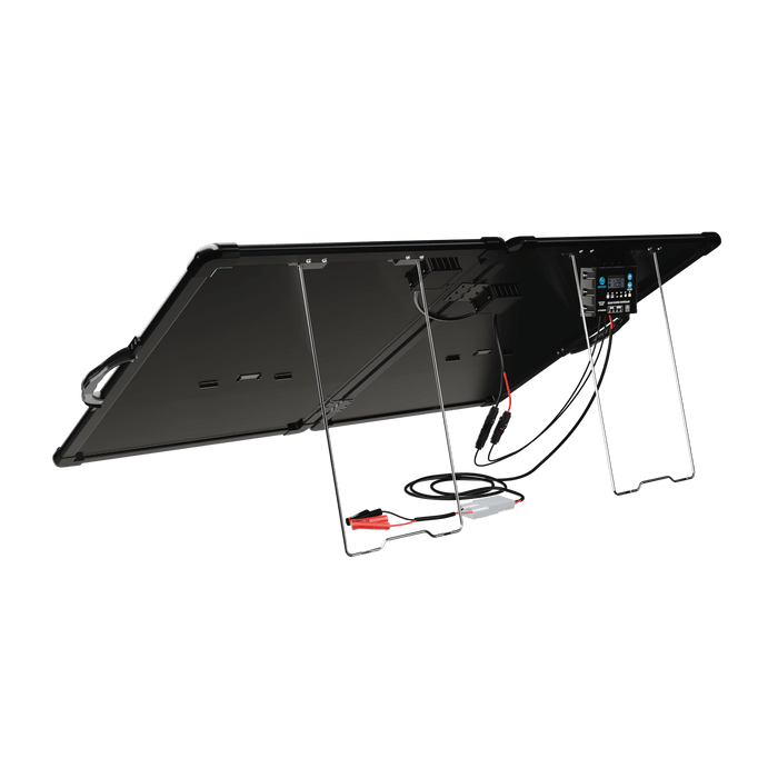 ACOPower | Plk 120W Portable Solar Panel Kit, Lightweight Briefcase with 20A Charge Controller
