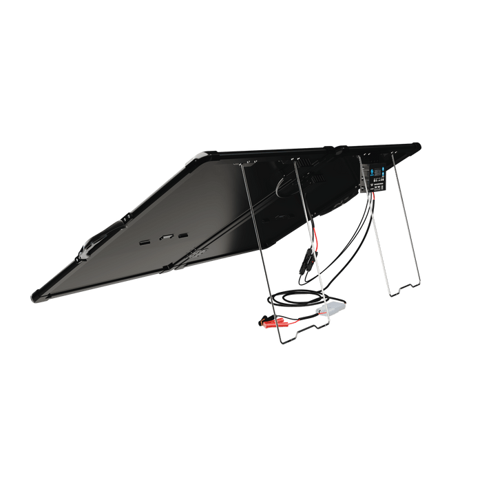 ACOPower | Plk 120W Portable Solar Panel Kit, Lightweight Briefcase with 20A Charge Controller
