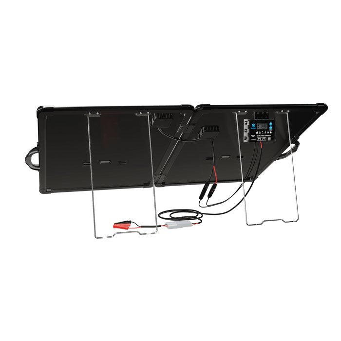 ACOPower | Plk 120W Portable Solar Panel Kit, Lightweight Briefcase with 20A Charge Controller