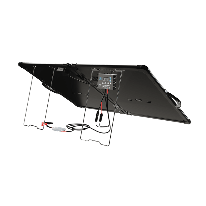 ACOPower | Plk 120W Portable Solar Panel Kit, Lightweight Briefcase with 20A Charge Controller