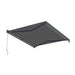 ALEKO | Moroccan Semi-Cassette Motorized Patio Awning - Charcoal Gray - 13 x 10 Feet