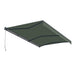 ALEKO | Moroccan Semi-Cassette Motorized Patio Awning - Forest Gree