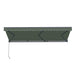 ALEKO | Moroccan Semi-Cassette Motorized Patio Awning - Forest Gree
