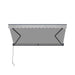 ALEKO | Moroccan Semi-Cassette Motorized Patio Awning, Silver Gray, 16 x 10 Ft