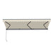 ALEKO | Moroccan Semi-Cassette Motorized Patio Awning - Ivory Cream
