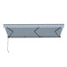 ALEKO |Moroccan Semi-Cassette Motorized Patio Awning - Sky Blue