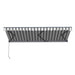 ALEKO | Moroccan Semi-Cassette Motorized Patio Awning - Seagull Gray & White Striped - 13 X 10 feet