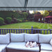 ALEKO |Moroccan Semi-Cassette Motorized Patio Awning - Sky Blue