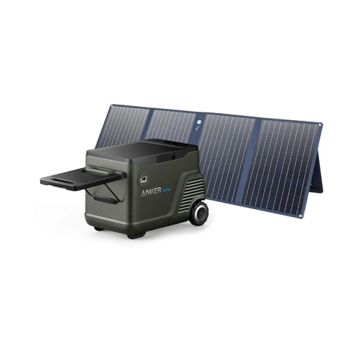 Anker | EverFrost Dual-Zone Powered Cooler 30 Kit + 100W Anker Solar Panel