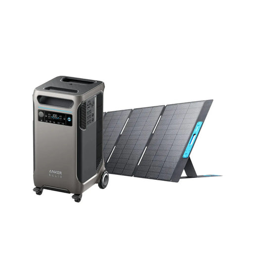 Anker | SOLIX F3800 Solar Generator + Solar Panel Anker SOLIX F3800 Solar Generator | up to 1200W Anker Solar Panels KIT-AK009