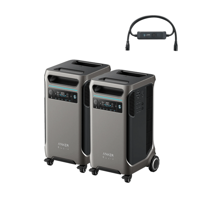 Anker Solix | 2x F3800 + Double Power Hub with Free Protective Cover