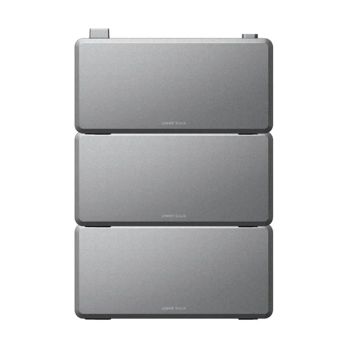 Anker Solix | B6000 Battery Module for E10 Backup System | 6–24kWh Expandable LiFePO4 | 10 kW Turbo Output | Smart Grid & Storm-Guard