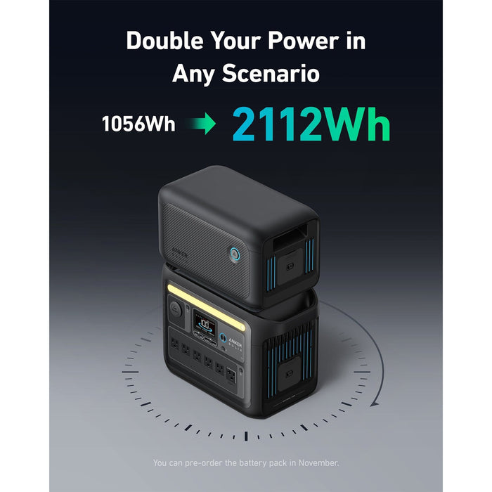 Anker Solix | C1000 Portable Power Station - 1,056Wh | 1,800W image 20