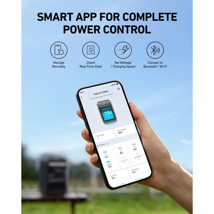 Anker Solix | C300 Portable Power Station - 288Wh | 300W image 12