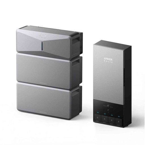 Anker Solix | E10 Automatic Backup Kit | 6-24 kWh LiFePO4 Battery | 10-30 kW Turbo Output