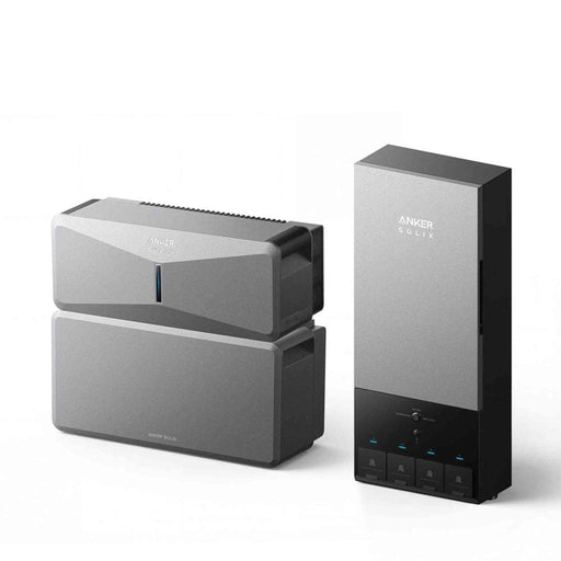 Anker Solix | E10 Automatic Backup Kit | 6-24 kWh LiFePO4 Battery | 10-30 kW Turbo Output