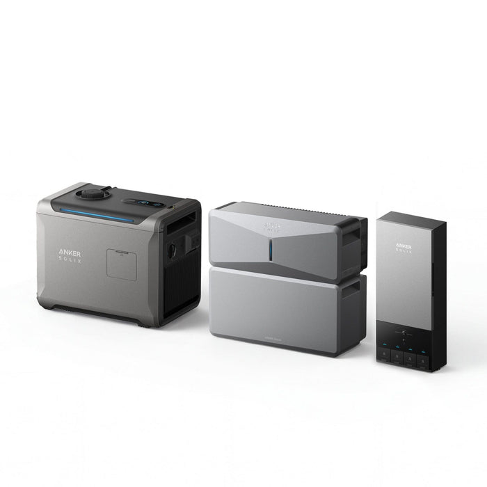 Anker Solix | E10 Infinite Backup Kit | 6-24 kWh LiFePO4 Battery | 10-30 kW Turbo Output